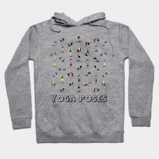 Funny yoga poses Hoodie